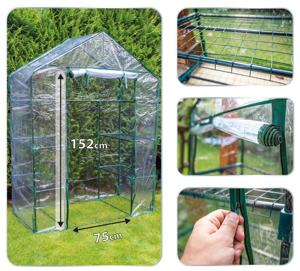 NEO Tools 15-902 Cold Frame Greenhouse 143x73x195 cm