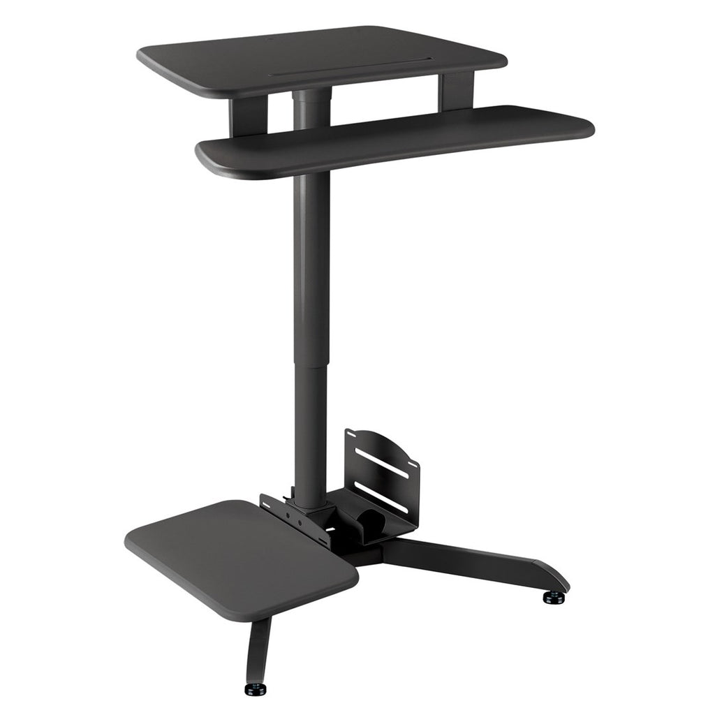 Maclean Height Adjustable Workstation Desk, Max Height 109 cm, MC-848