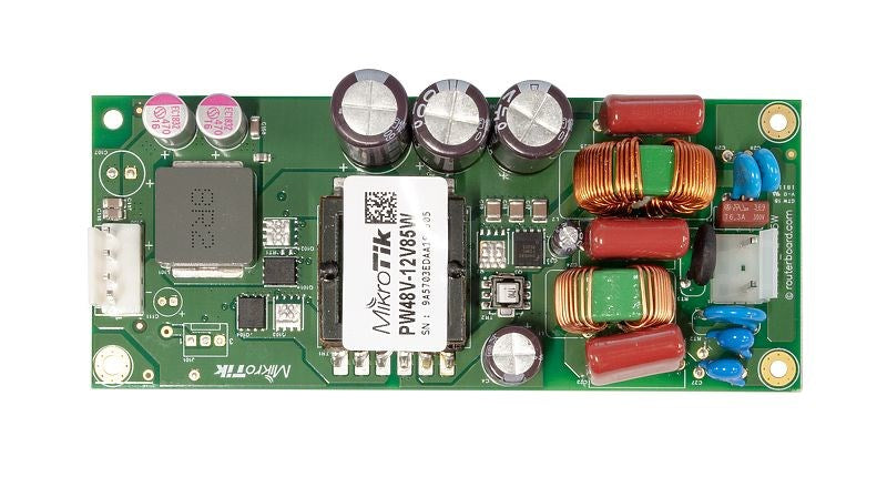 MikroTik Laboratory Power Supply PW48V - 200 g - 72x176x51mm - 12V 7A 85W
