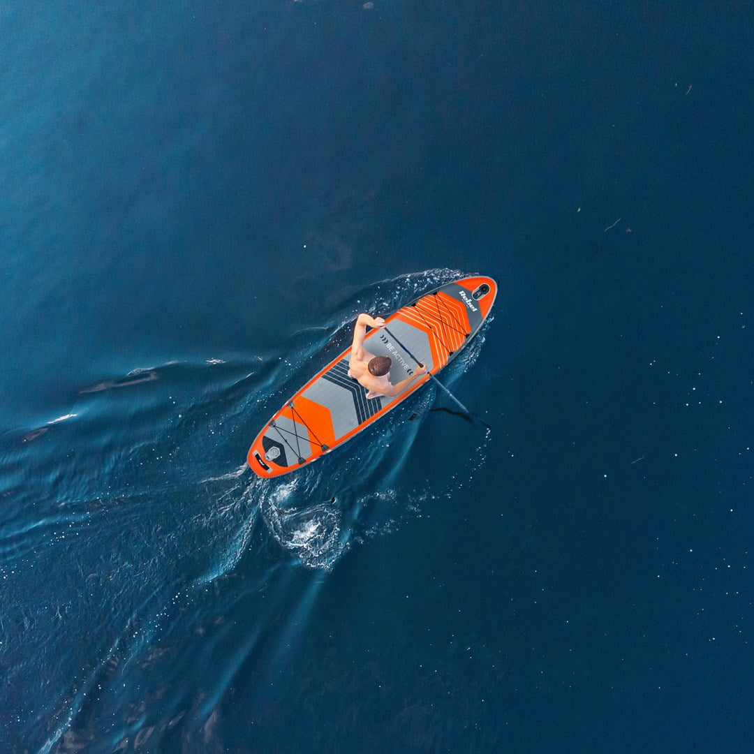 Rebel Inflatable SUP Board ACTIVE Orange RBA-4507-OR Weight: 14600 g Max Capacity: 170 kg