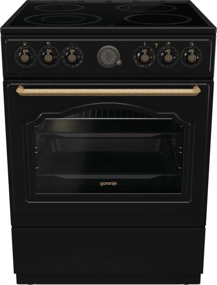 Gorenje Freestanding Cooker GECS6B71CLB 4 Cooking Zones 2100W Black