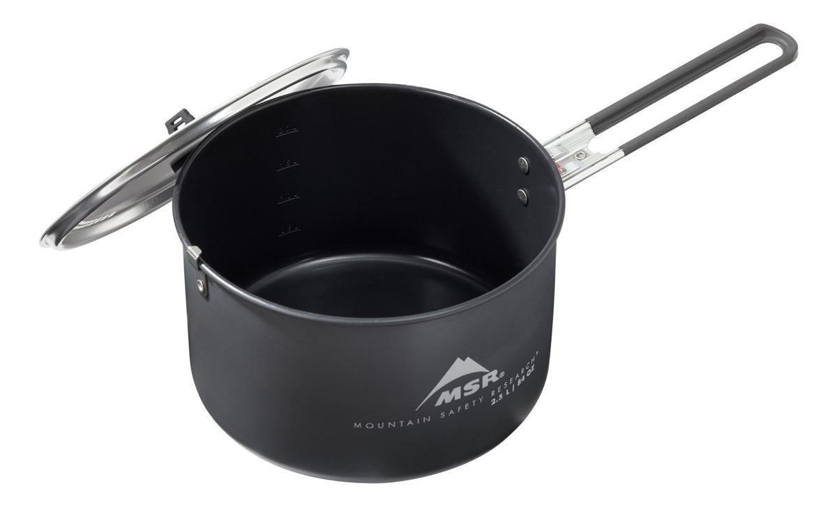 MSR 13231 Camping Cookware Pot 2.5 L Aluminium Grey