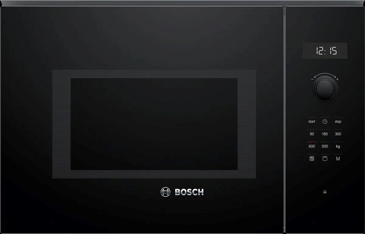 Bosch Combination Microwave Oven 900W Integrated 25L Black Stainless Steel BEL554MB0