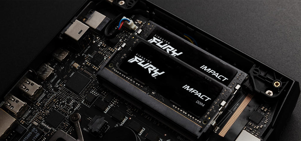 Kingston FURY Impact - 64 GB DDR4 SO-DIMM Kit - 3200 MHz - Laptop (KF432S20IBK2/64) CL20-Timings