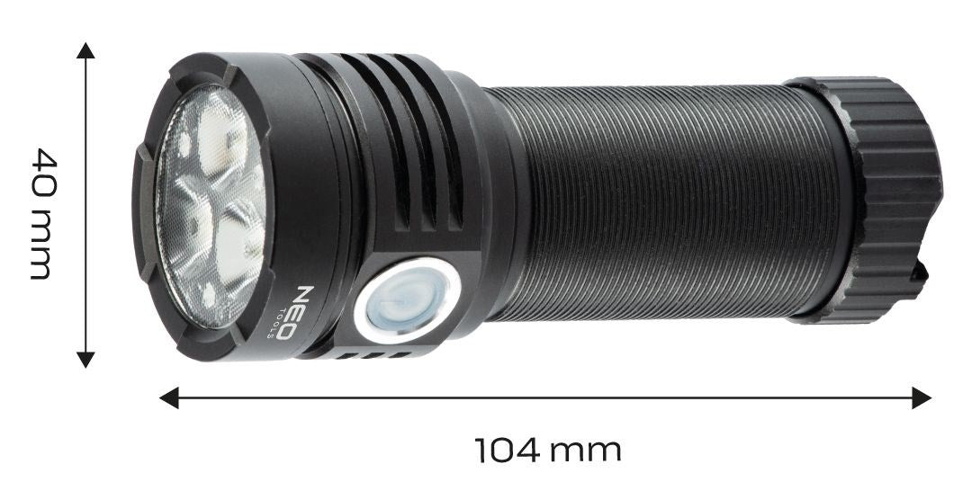 OSRAM P9 LED Flashlight 3300 Lumens USB Rechargeable TOP-99-037