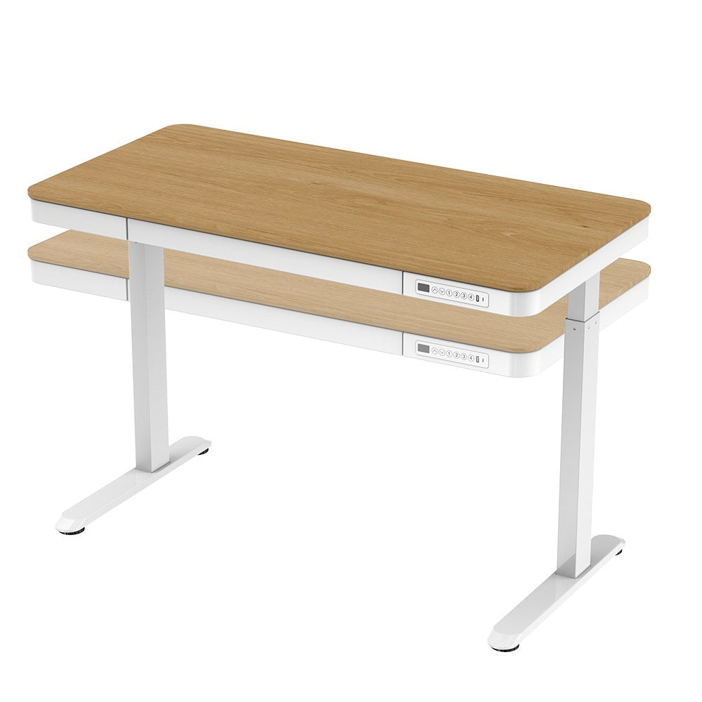Activejet Desk ET119S Electric Height Adjustable White Oak 120x60