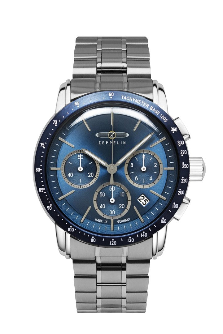 Zeppelin New York Watch 8878MB3 Quartz 42 mm