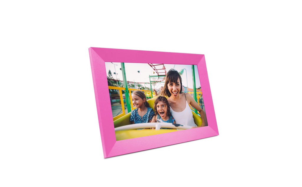 Denver PFF-1023P Digital Photo Frame Pink 10.1" Touchscreen Wi-Fi 1280x800