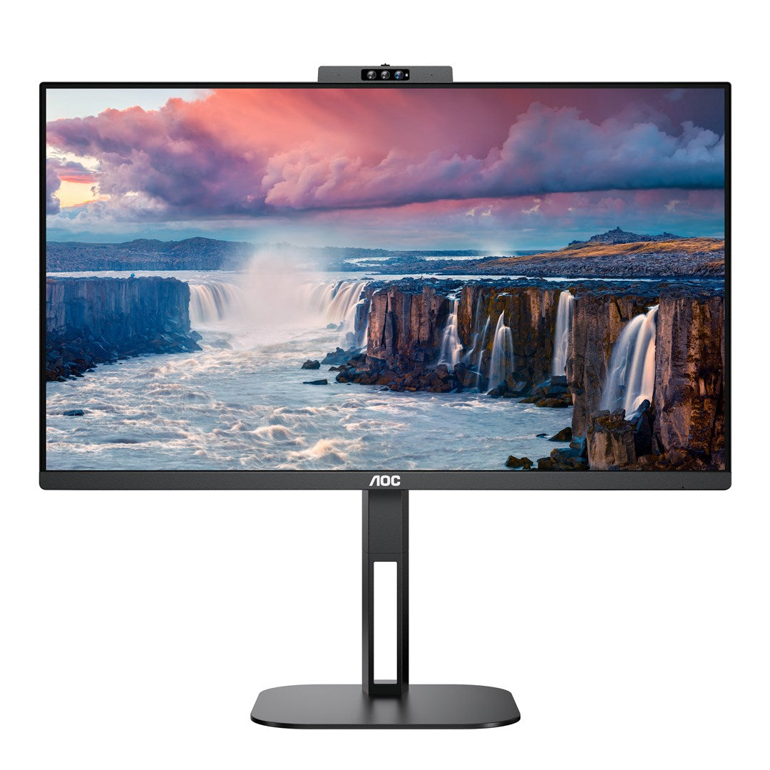 AOC V5 24V5CW/BK 23.8-inch Full HD LCD Monitor - 1920 x 1080 Resolution
