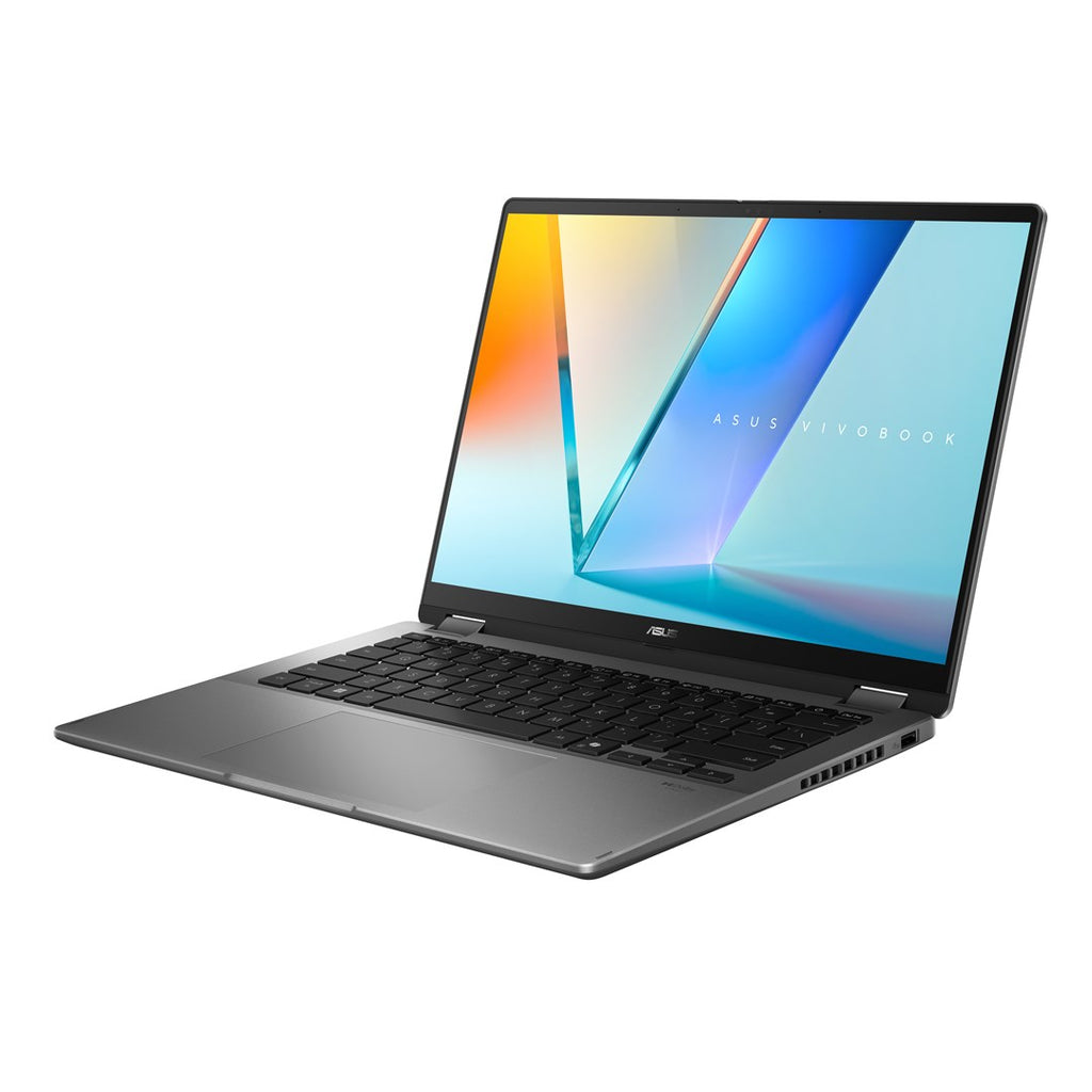 ASUS Vivobook 14 Flip Convertible Laptop 14" WUXGA Intel Core Ultra 7 256V 16GB LPDDR5x 1TB SSD Wi-Fi 7 Grey TP3407SA-DS74T 802.11be