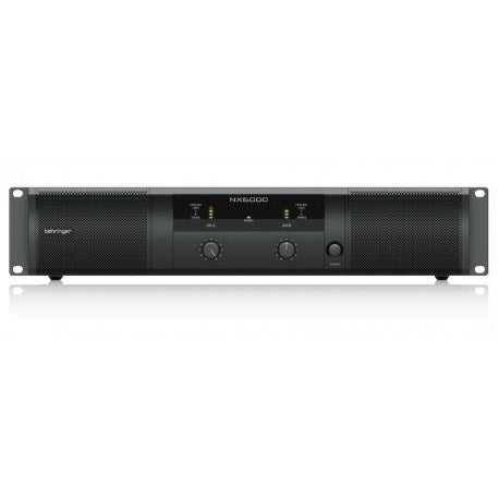 Behringer NX6000 Audio Amplifier 2.0 Channels Home Black