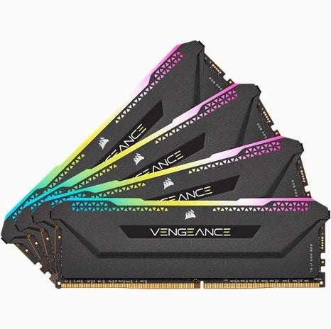 CORSAIR Vengeance RGB PRO SL - DDR4 - Kit - 64 GB: 4 x 16 GB - DIMM 288-PIN - 3200 MHz/ PC4-25600 -
