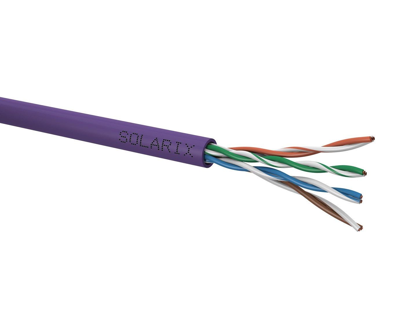 TWISTED PAIR CABLE SOLARIX CAT.5E UTP LSOH Dca SXKD-5E-UTP-LSOH box 305m