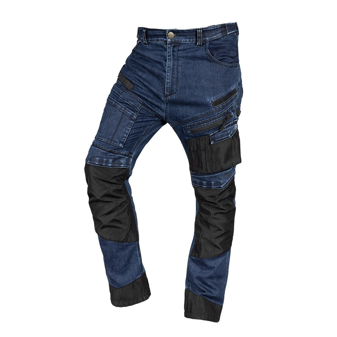 Spodnie robocze DENIM  wzmocnienia Oxford  granatowe  rozmiar S