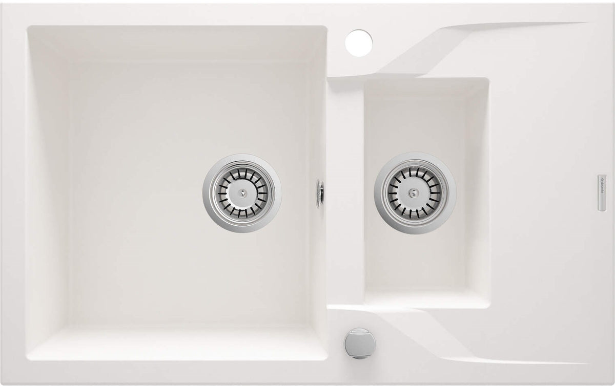 Deante Granite Sink 1.5-Bowl with Drainer