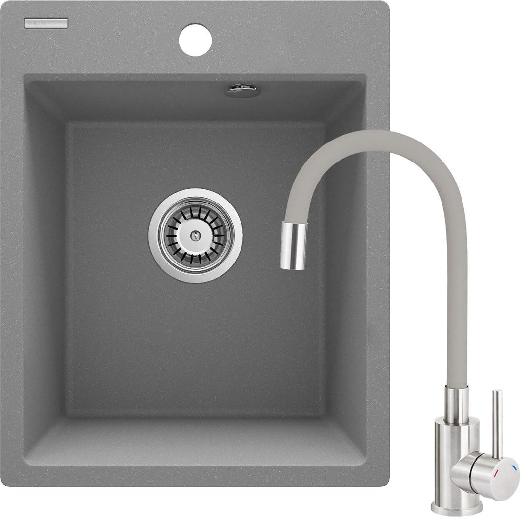 Deante Granite Sink 1-Bowl with Faucet