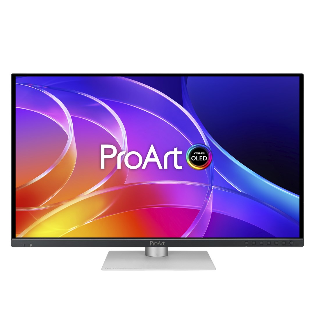 ASUS ProArt OLED PA279CDV computer monitor 67.3 cm (26.5 ) 3840 x 2160 pixels 4K Ultra HD QD-OLED Black  Silver