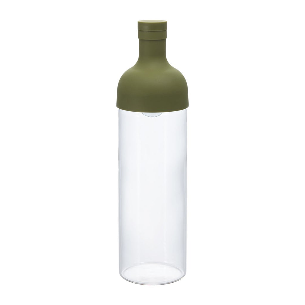 HARIO Cold Brew Tea 750ml Filter Bottle Olive green