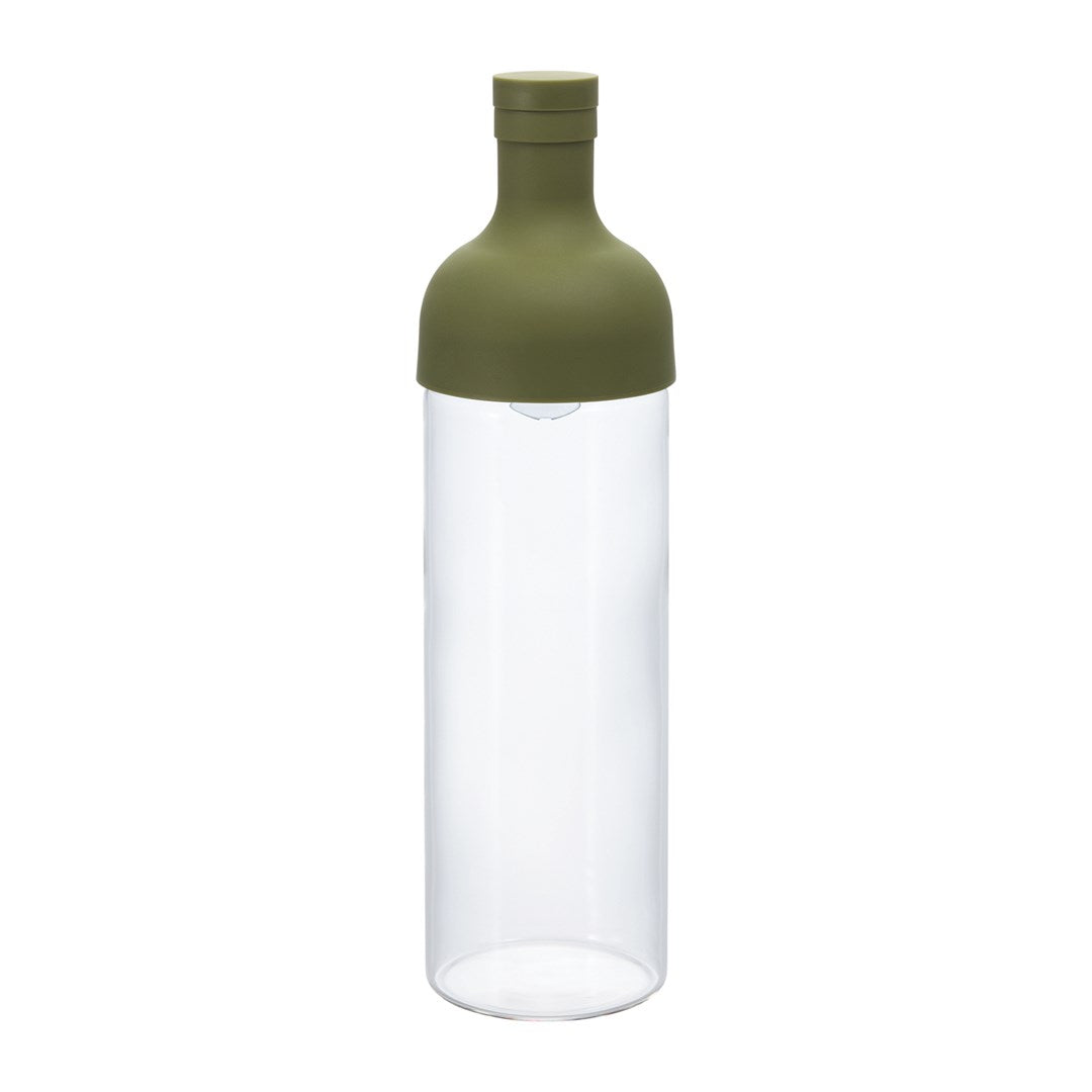 HARIO Cold Brew Tea 750ml Filter Bottle Olive green