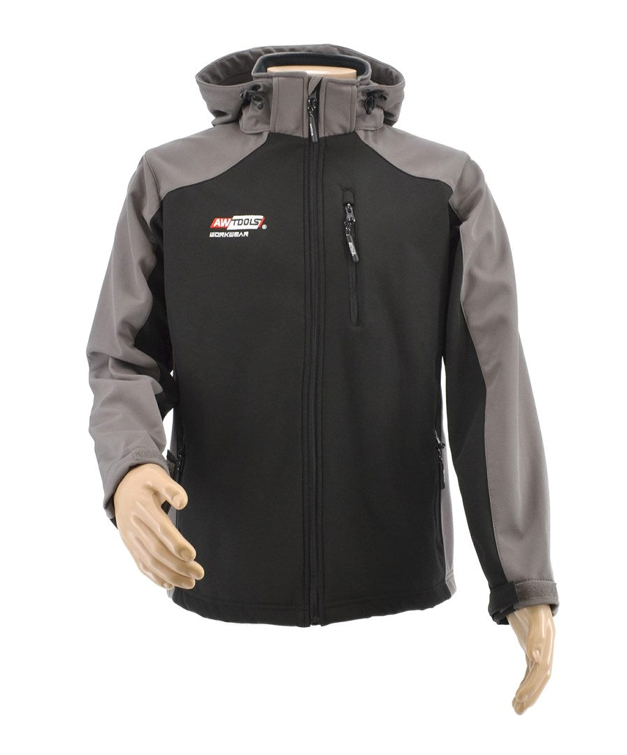 AWTOOLS Hoodie XXL Gray-Black 1000 g 440x34x360mm Model AW02714
