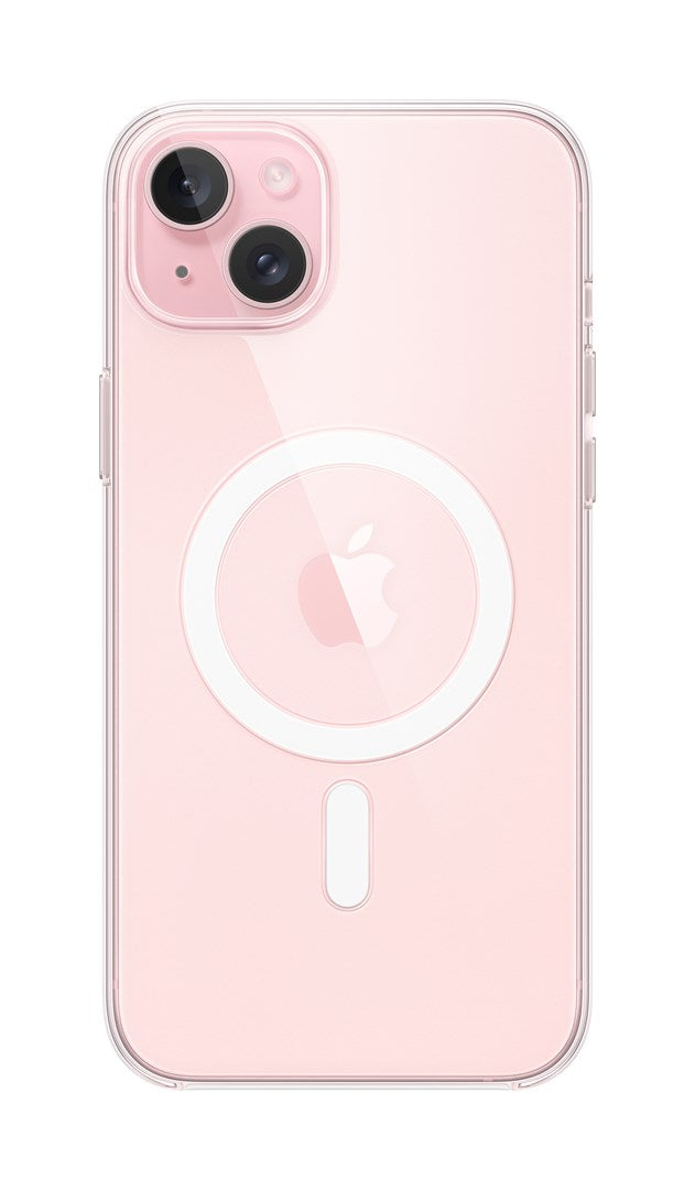 Apple iPhone 15 Plus Case - Transparent - MagSafe - Model MT213ZM/A