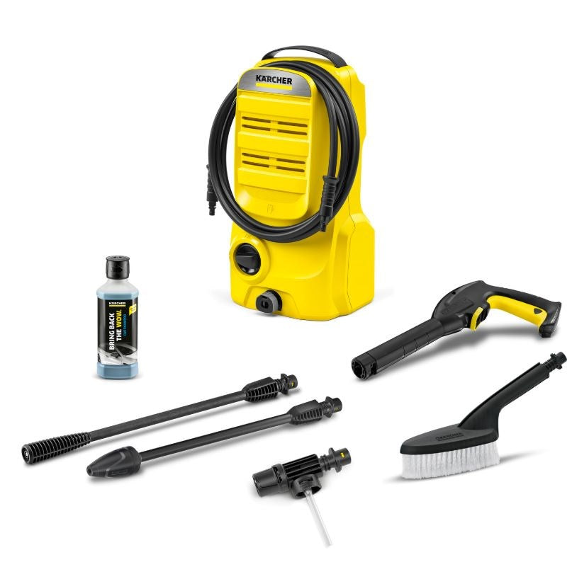 KARCHER K 2 Classic Car Pressure Washer 110 Bar Black Yellow