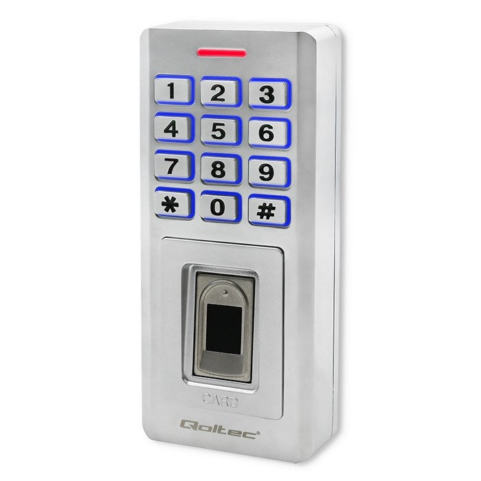 Qoltec OBERON Code Lock with Fingerprint RFID Reader