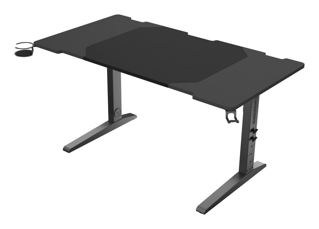 Genesis Holm Modular Gaming Desk 140 cm with LED Lighting and Headphone Hook