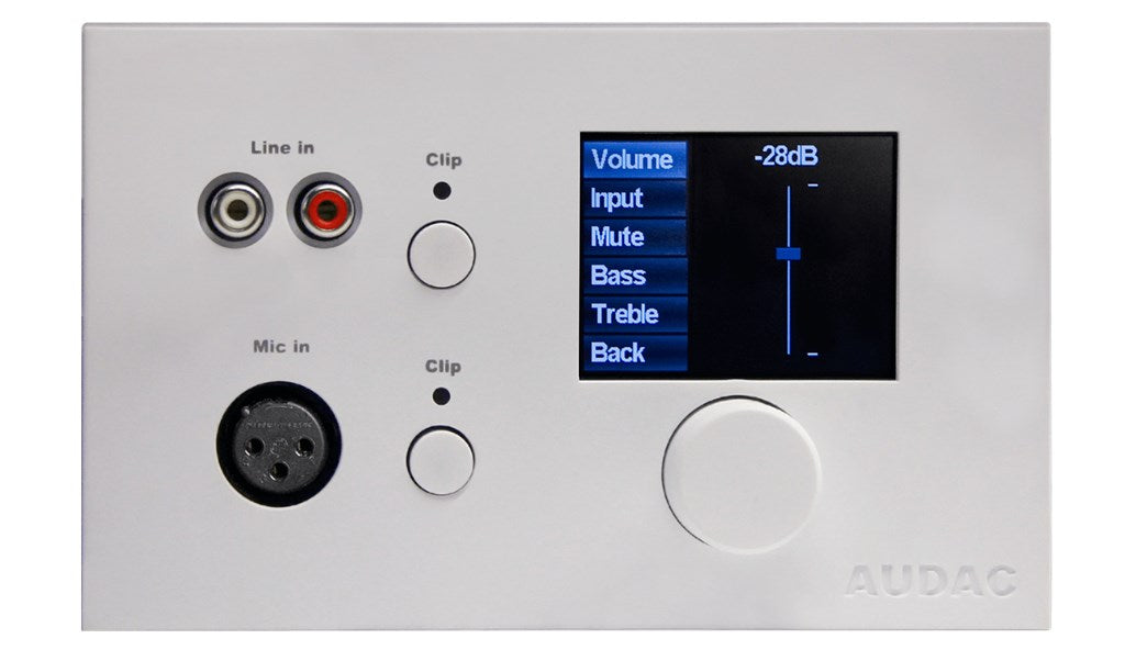 Digital Control Panel AUDAC MWX65/W White