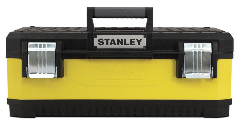 Stanley 1-95-614 Small Parts/Tool Box Metal Plastic Black Yellow