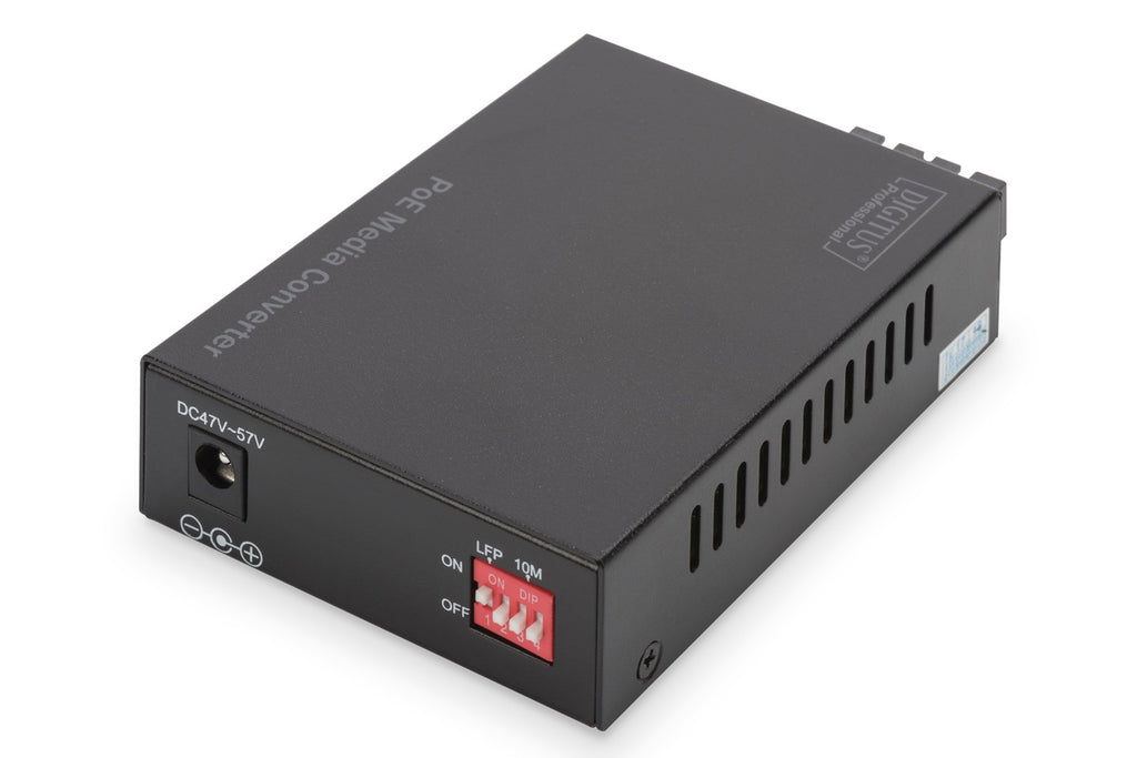 DIGITUS Professional DN-82150 Media Converter - GigE - RJ-45/ SC Multi-Mode - Up to 500 m - 850 nm 10Base-T 1000Base-SX 100Base-TX 1000Base-T