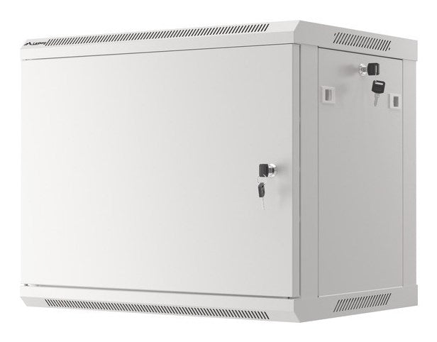 Lanberg Wall Mounted Rack 9U Grey Steel 600x512.4x450mm WF01-6409-00S