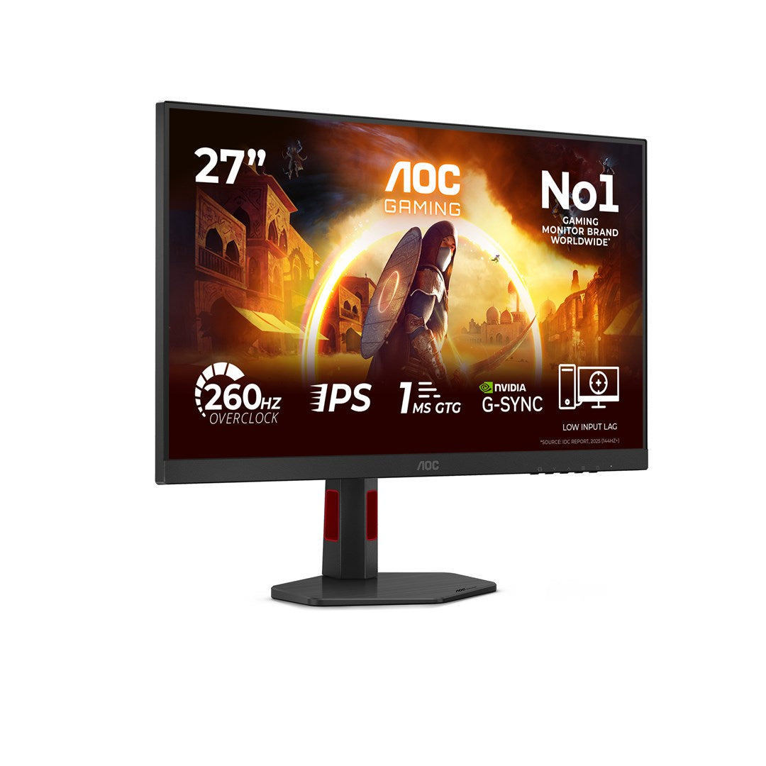 AOC G4 27G4ZR/69 Computer Monitor 27" 1920 x 1080 Black, Red | Model 582113