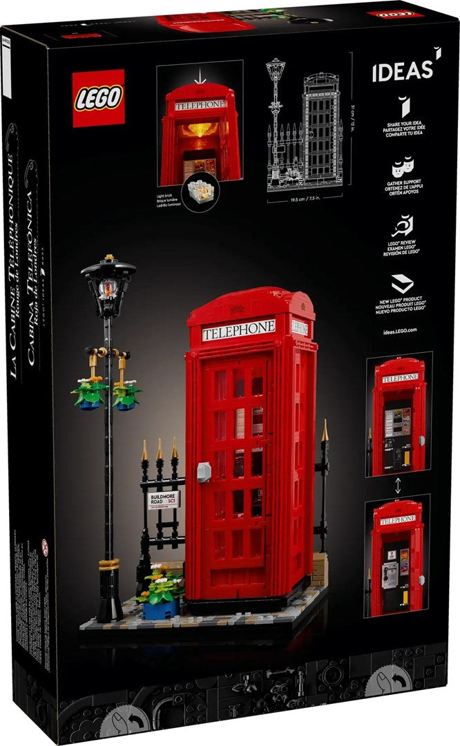 LEGO Ideas rede Londoner Telefonzelle 21347 (21347)