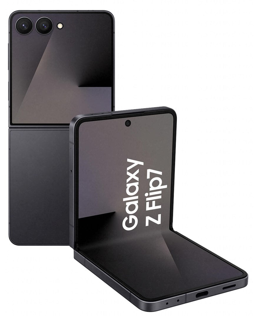 Samsung - Galaxy Z Flip7 F766B 5 G Dual Sim - 12GB RAM, 256GB - Jetblack [Energy Class B] - SM-F766BZKGEUE