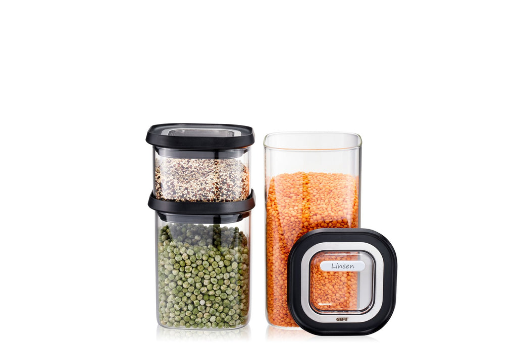 GEFU PANTRY Set of 3 Food Storage Containers