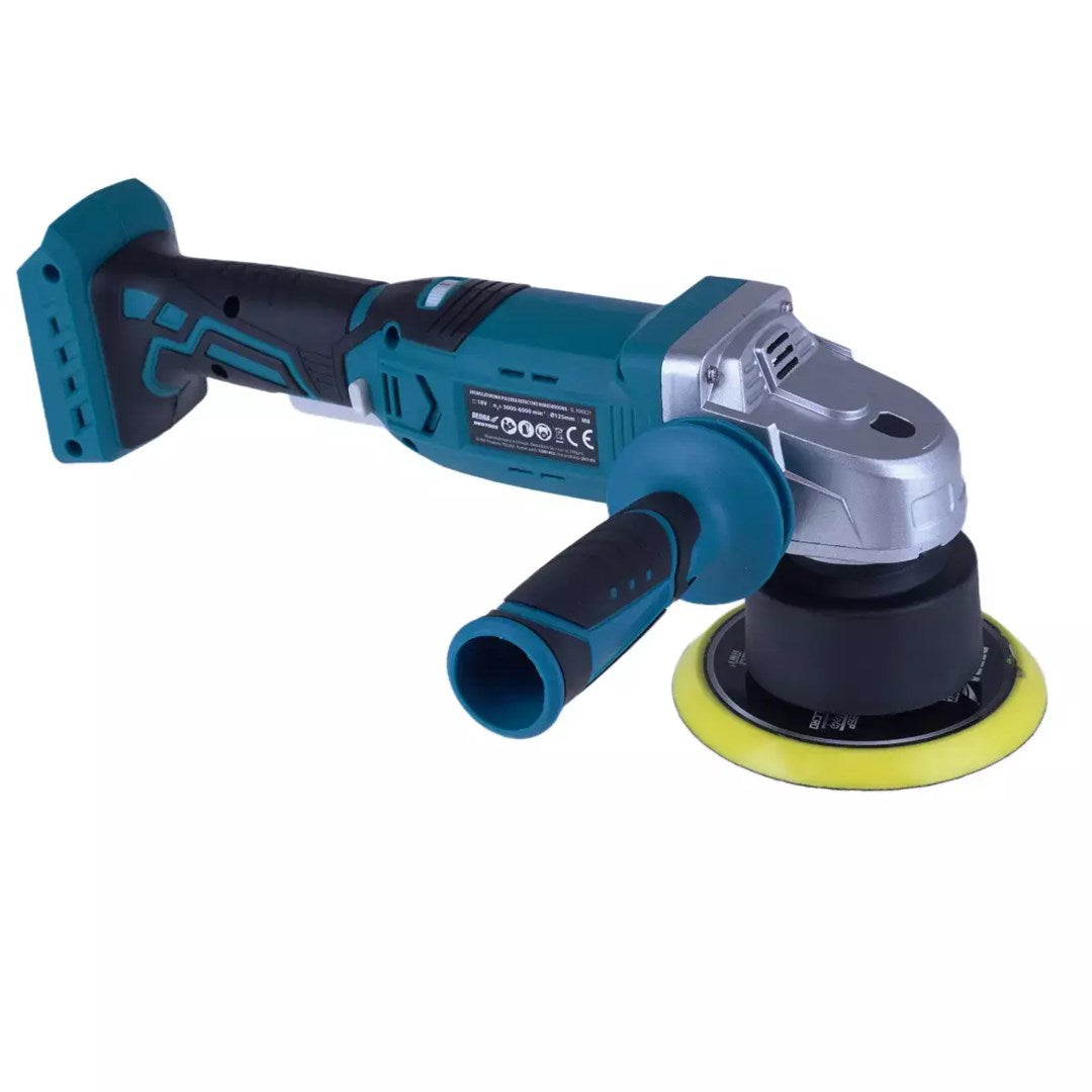 DEDRA 18V Cordless Rotary-Eccentric Polisher 125 mm