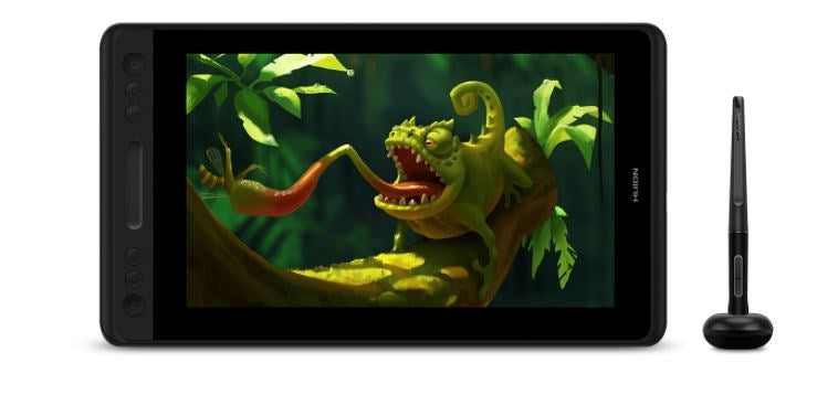 HUION Graphic Tablet Kamvas Pro 12 Black, Silver 1920x1080