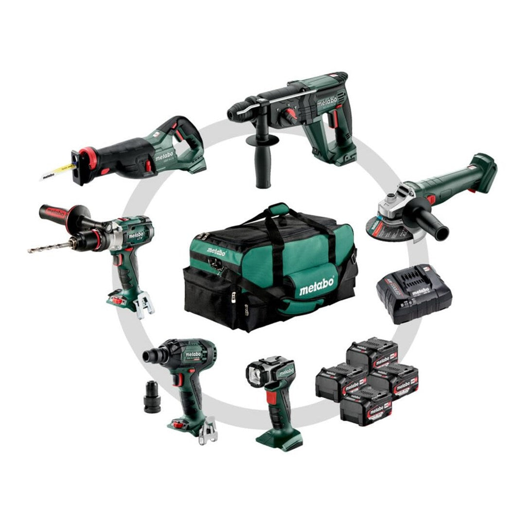 Metabo Combination Tool Set 7554785 - 9200 g, 370 mm Width, 170 mm Length, 180 mm Height