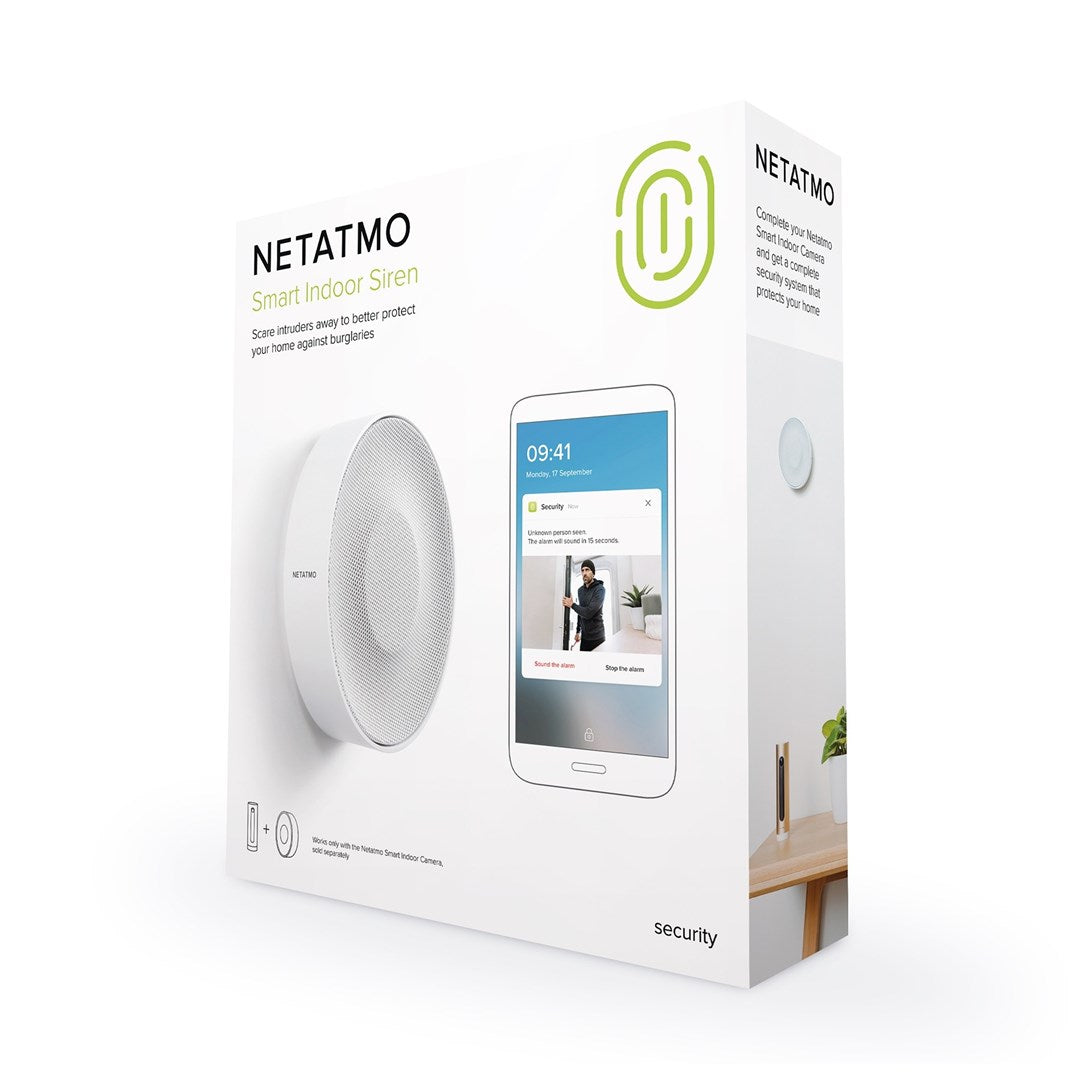 Netatmo NA-NIS01 Wireless Indoor Siren White