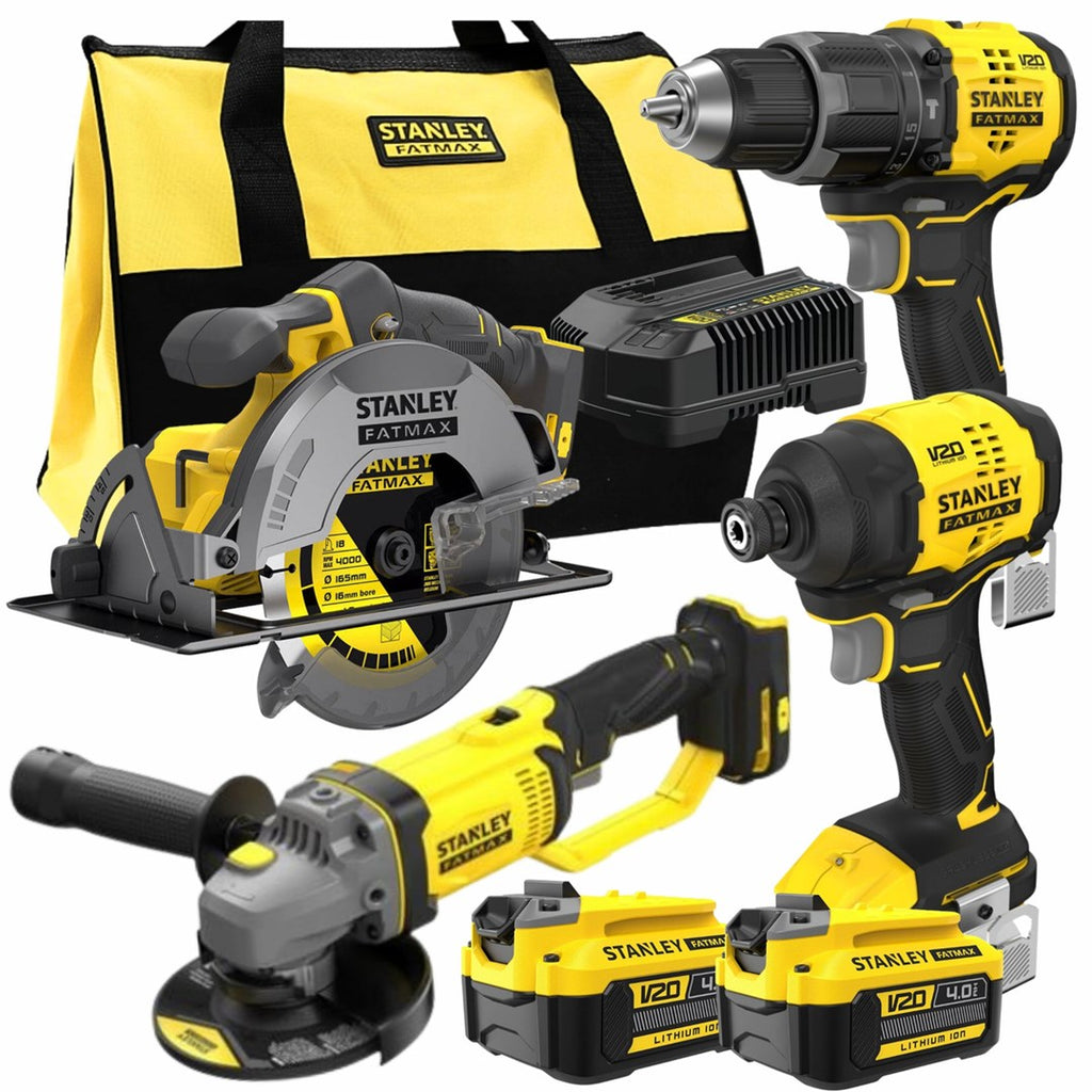 STANLEY Cordless Power Tool Set 18V SFMCK459M2S-QW - 11566 g, 482 mm Width, 291 mm Length, 293 mm Height