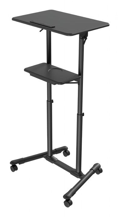 Mobile Stand with Wheels Black