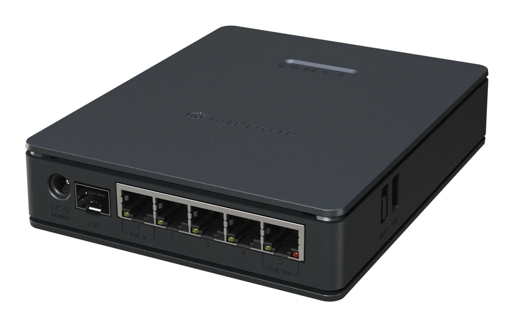 Mikrotik hAP ax S 1800 Mbit/s Black Power over Ethernet (PoE)
