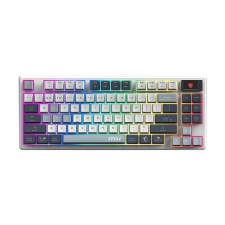 MSI FORGE GK600 TKL Wireless Gaming Keyboard USB + Bluetooth RGB Backlight