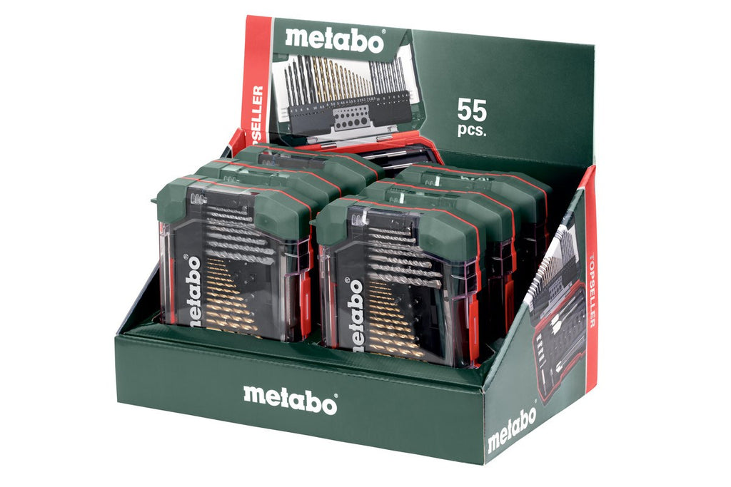 Metabo Drill Bit Set 28 pcs Suitable for Wood, Metal, Masonry Model 626707000