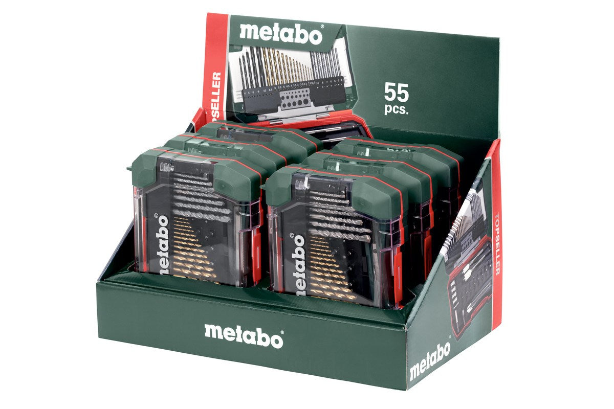 Metabo Drill Bit Set 28 pcs Suitable for Wood, Metal, Masonry Model 626707000