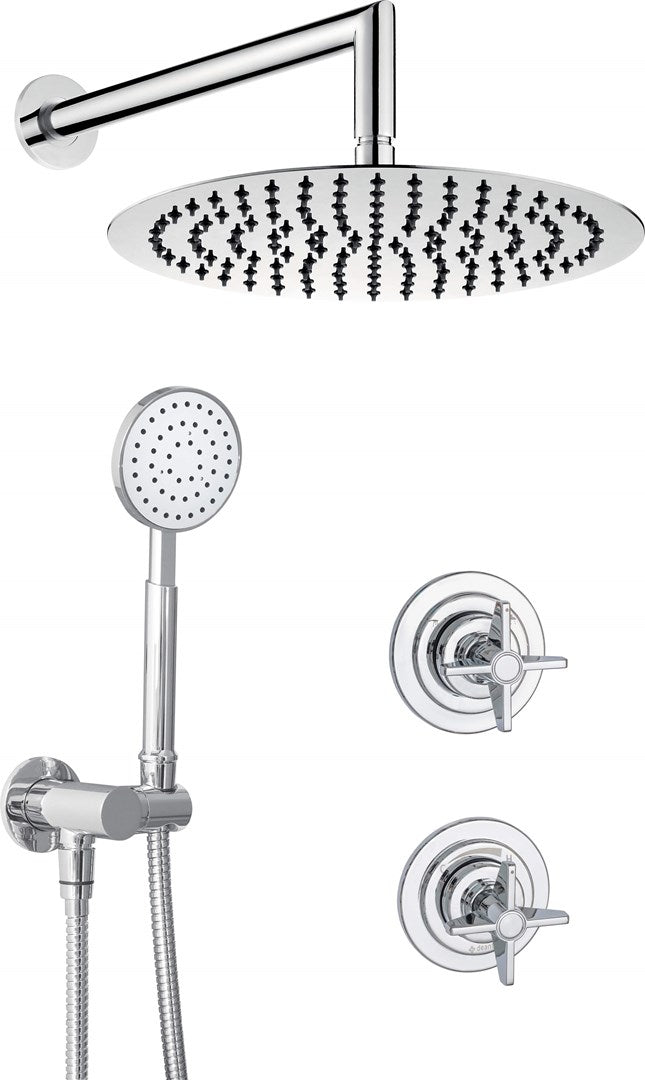 Deante TEMISTO NAC 09QT Concealed Shower Set Chrome