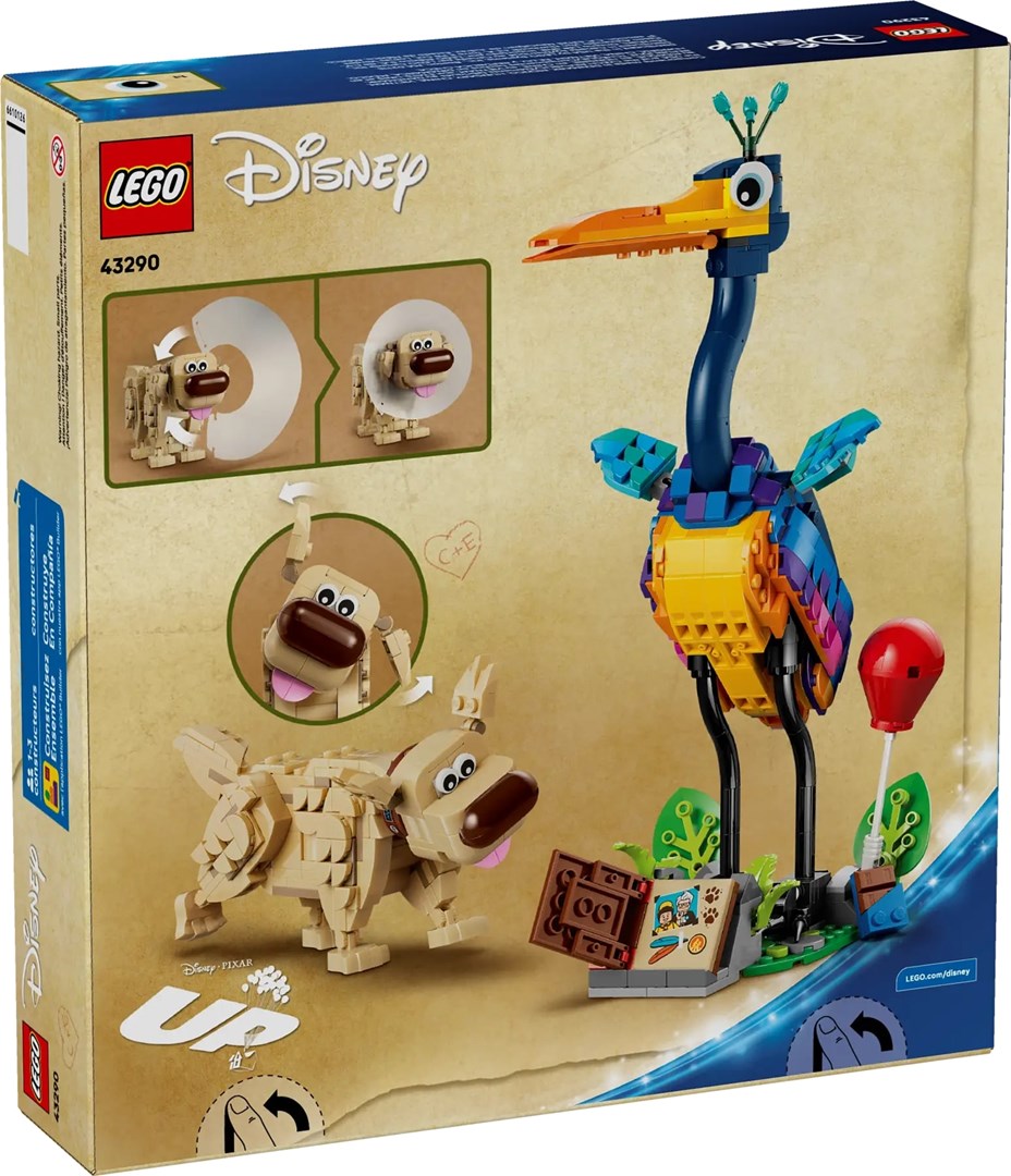 LEGO DISNEY Kevin & Dug Building Set 43290 - 628 Pieces