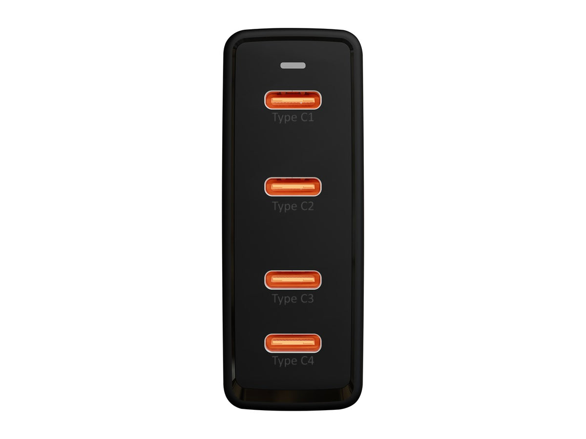 BLOW Wall Charger USB-C 100W GaN 4 Ports Black USB-Cx4