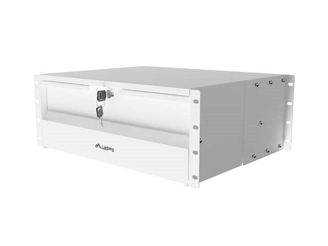 Lanberg 19" Rack Cabinet Drawer 4U 360 mm Grey AK-2004-S